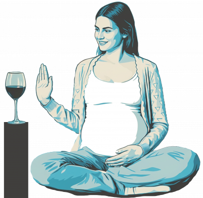 Es gibt keine sichere Menge Alkohol für das ungeborene Baby